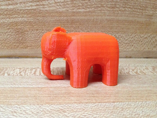 elephant animals 3D print model - Mito3D