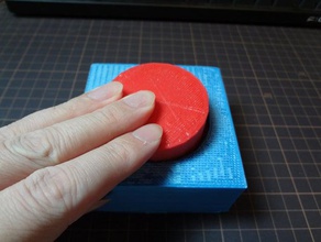big push button other electronics 3d print model - Mito3D