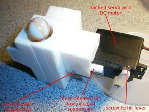 druckbare Marmor Pumpe mechanisch ist - Spielzeug freecad 3d print model - Mito3D