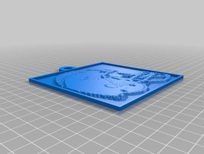 michigan kask lithopane 2d sanat özelleştirilmiş 3d print model - Mito3D