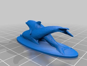 i delfini altri 3d print model - Mito3D