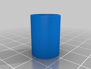 single wall cylinder 05mm 15mm 20mm tall 3d printing tests customized 3d print model - Mito3D