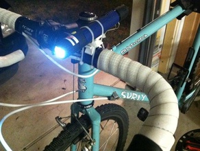 universal bike light mount gadgets arsenal arsenalproductscom products bicycle flashlight led stratasys 3d print model - Mito3D