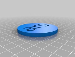 ars disc coins badges 3d print model - Mito3D