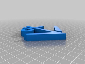 dhf di ancoraggio i segni loghi digital porto fondazione 3d print model - Mito3D