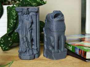 roslyn capela estátuas escócia esculturas 3d print model - Mito3D