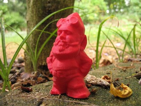 gnome -- unmasked gnomey buser scans replicas digitized digitizer remix gnomeremix mashup 3d print model - Mito3D