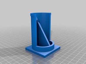 my customized updated parametric replicator spool holder other 3d print model - Mito3D
