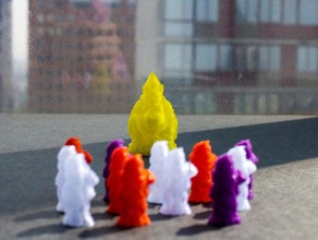 gnome buda esculturas gnomeremix mashup 3d print model - Mito3D