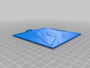 aitana lithopane 2d art customized 3d print model - Mito3D