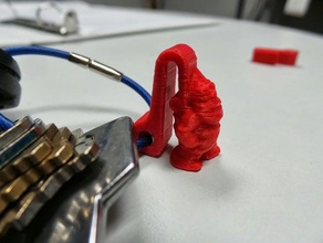 gnome-Schlüssel-Handy-Innentasche-Aufhänger durchsucht Replikate gnomeremix 3d print model - Mito3D