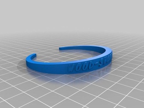 bois les bracelets personnalisé 3d print model - Mito3D