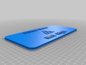 fallout bunker sign signs logos customized 3d print model - Mito3D