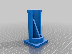 my customized updated parametric replicator spool holder other 3d print model - Mito3D