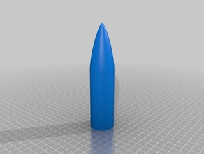 three-piece compressed air rocket toys games 3d print model - Mito3D