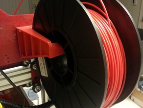 ord bot spool-Halter 3d Drucker - Zubehör filament hadron mount ordbot universal 3d print model - Mito3D