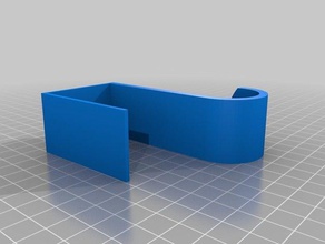 my customized door hook hanger 40mm 1 organization 3d print model - Mito3D