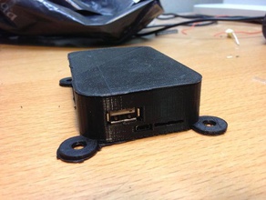 beaglebone black box gambe elettronica 3d print model - Mito3D