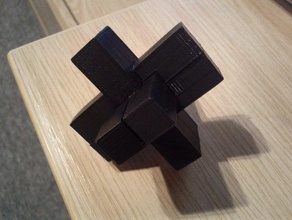 burr puzzle Rätsel 3d print model - Mito3D