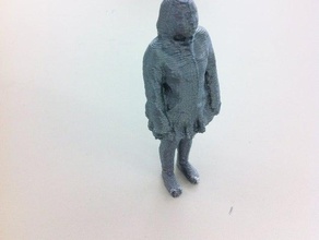petite poupée de numérisation 3d l'impression 3d print model - Mito3D