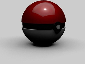 pokeball - Spielzeug Spiele pokemon 3d print model - Mito3D
