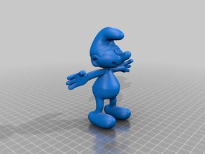 smurf andere 3d print model - Mito3D