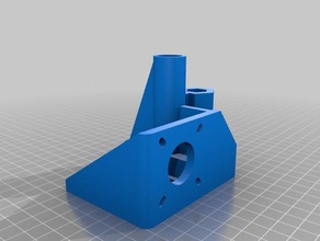 motor del extremo de la polea 3d impresora partes 3d print model - Mito3D