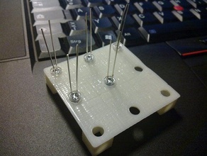 3x3x3-led-cube-jig andere openscad 3d print model - Mito3D