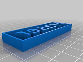 timbre de la pâte à modeler d'autres 3d sketchup 3d print model - Mito3D