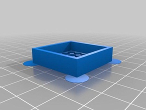 meine angepasste parametrische led-matrix Elektronik 3d print model - Mito3D