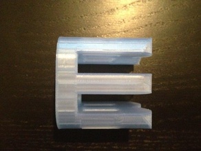 g&oumldel escher bach gölge küp işaretler logoları gdel matematik 3d print model - Mito3D