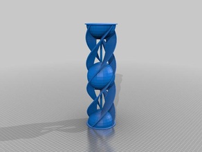 double helix sphere math art 3d print model - Mito3D