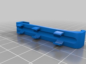 replicator 2 side filament guide clip 3d printer accessories 3d print model - Mito3D