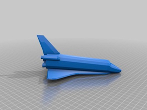 space shuttle altri 3d print model - Mito3D