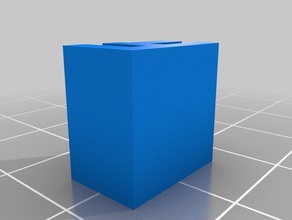 plexiglas clip 3d de la impresora partes alojamiento vidrio 3d print model - Mito3D