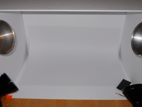 foto da barraca de colchetes câmera backet luz tenda 3d print model - Mito3D