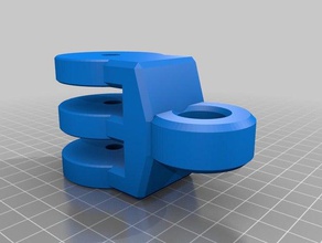 block tackle 608 skate bearing hand tools customized 3d print model - Mito3D