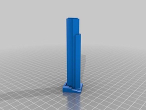 columbia center buildings structures chess seattle skyscraper 3d print model - Mito3D