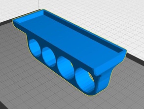 knuckle duster gángster de los anillos manopla 3d print model - Mito3D