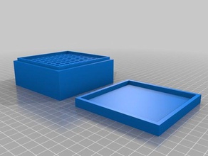 22 wmr stackable ammo box lid sport outdoors customized 3d print model - Mito3D