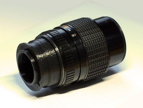 pentax-mft-adapter Kamera Objektiv m43 micro-four-thirds olympus panasonic Fotografie pk-mount reprap 3d print model - Mito3D
