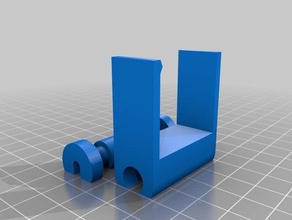 benchtop cable holder computer customized 3d print model - Mito3D