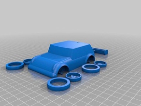 il mio personalizzato mini auto i giocattoli giochi 3d print model - Mito3D