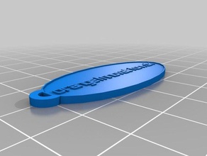 orange-Stunden-Schlüsselanhänger Schlüsselanhänger angepasst 3d print model - Mito3D