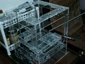 glass tom case using 5mm acrylic other body 3d print model - Mito3D