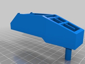 hinge holder kitchen dining 3d print model - Mito3D