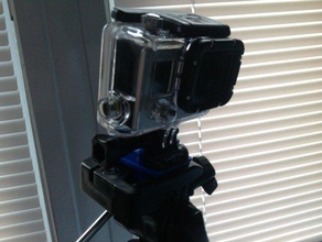 gopro tripod adapter camera 3d print model - Mito3D