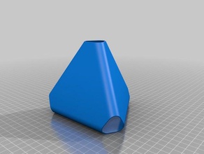 tetrahedral mold containers 3d print model - Mito3D