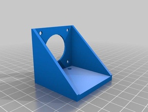 step motor mount Robotik 3d print model - Mito3D