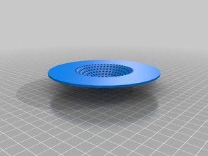 la cepa de gran tamaño drenaje cocina comedor personalizado 3d print model - Mito3D